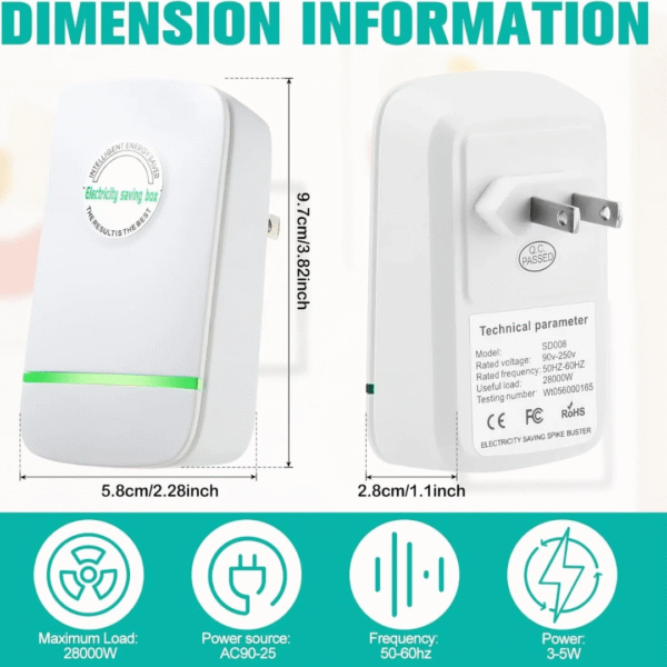 2 পিছ - Energy Saving Device