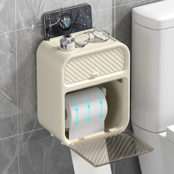Modern Bathroom Toilet Paper Box - Image 5